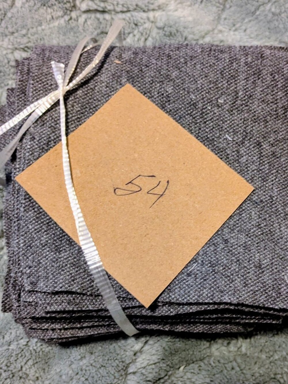Quilt Blocks Precut Soft Gray 54 Total